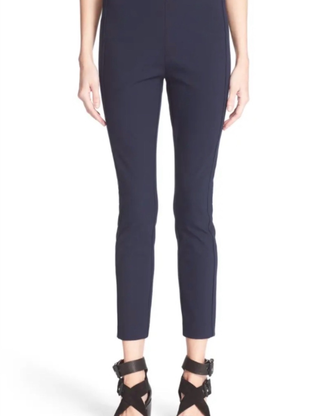 RAG & BONE Simone Slim Ankle Pants Color Black #46